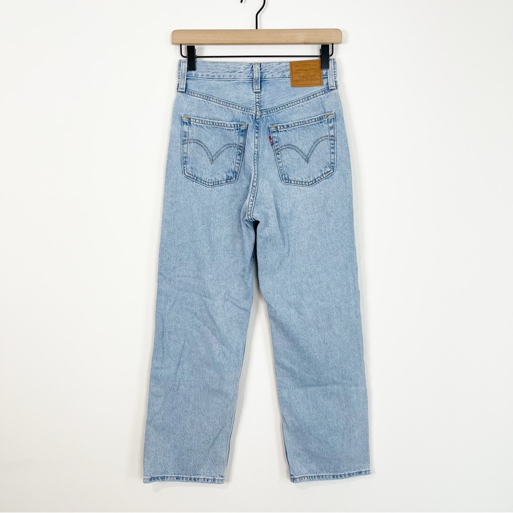 Levi's Ribcage Straight Ankle Jeans Size 25 - Picture 9 of 15